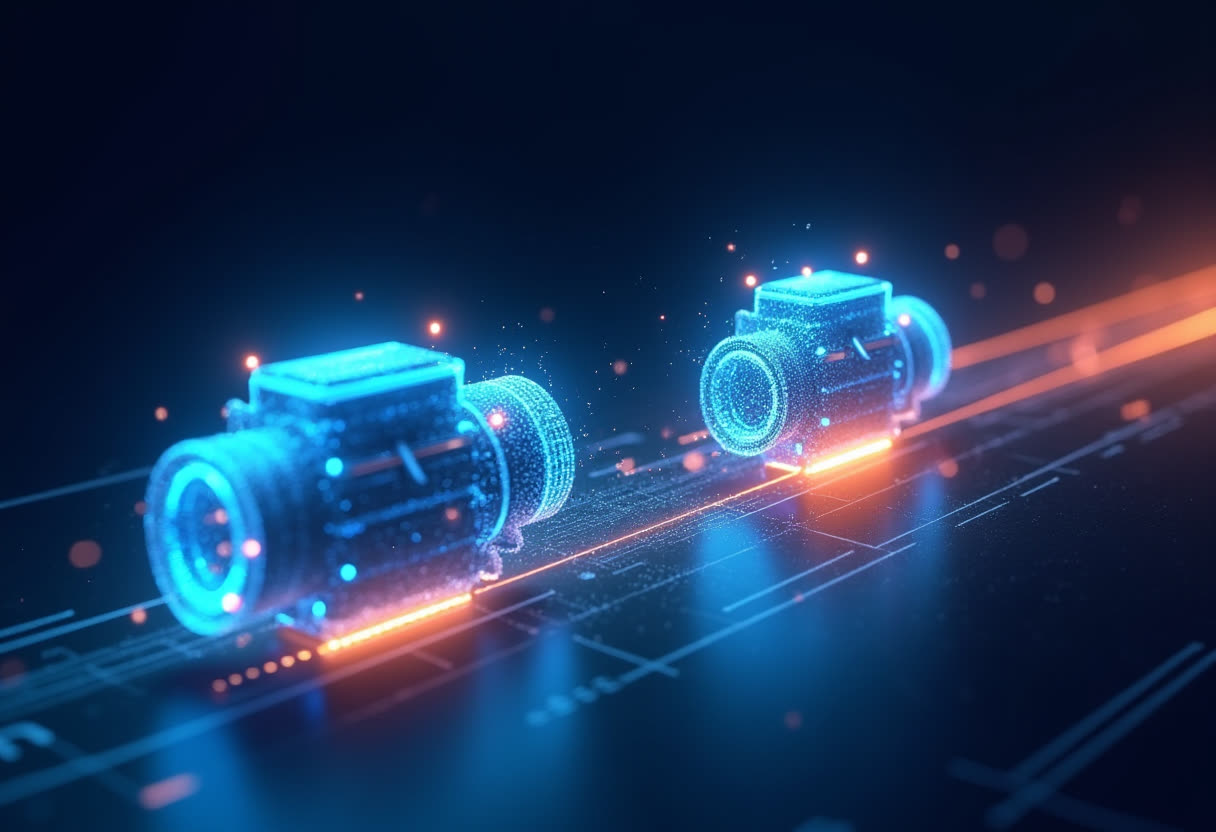 Competing AI engines lined up on Pro IT Hosting's evaluation bench
